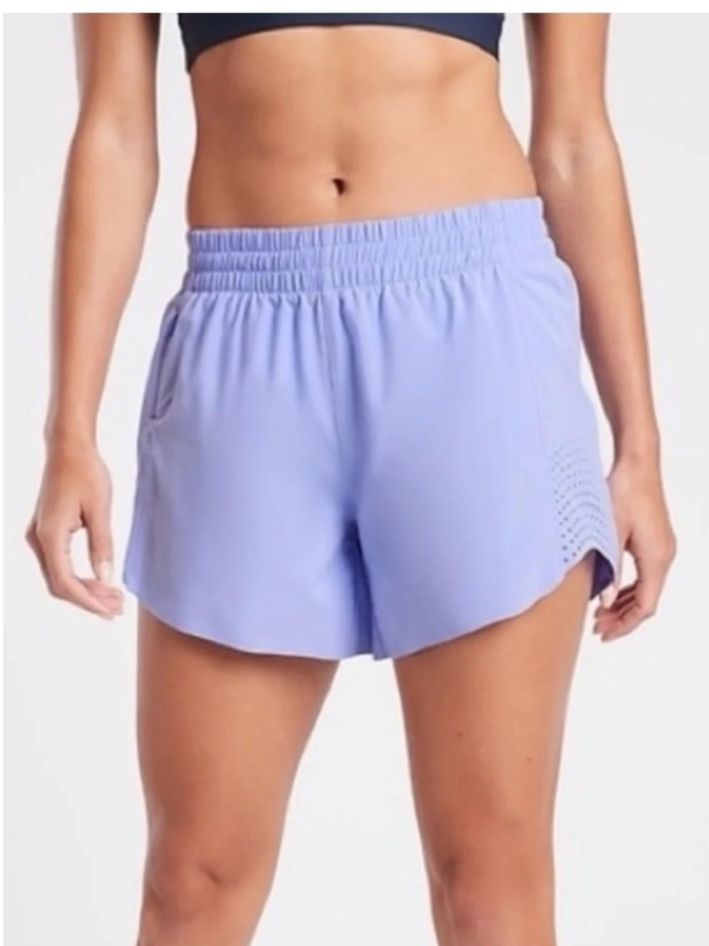 Athleta Hustle 3” Short Periwinkle Sz S